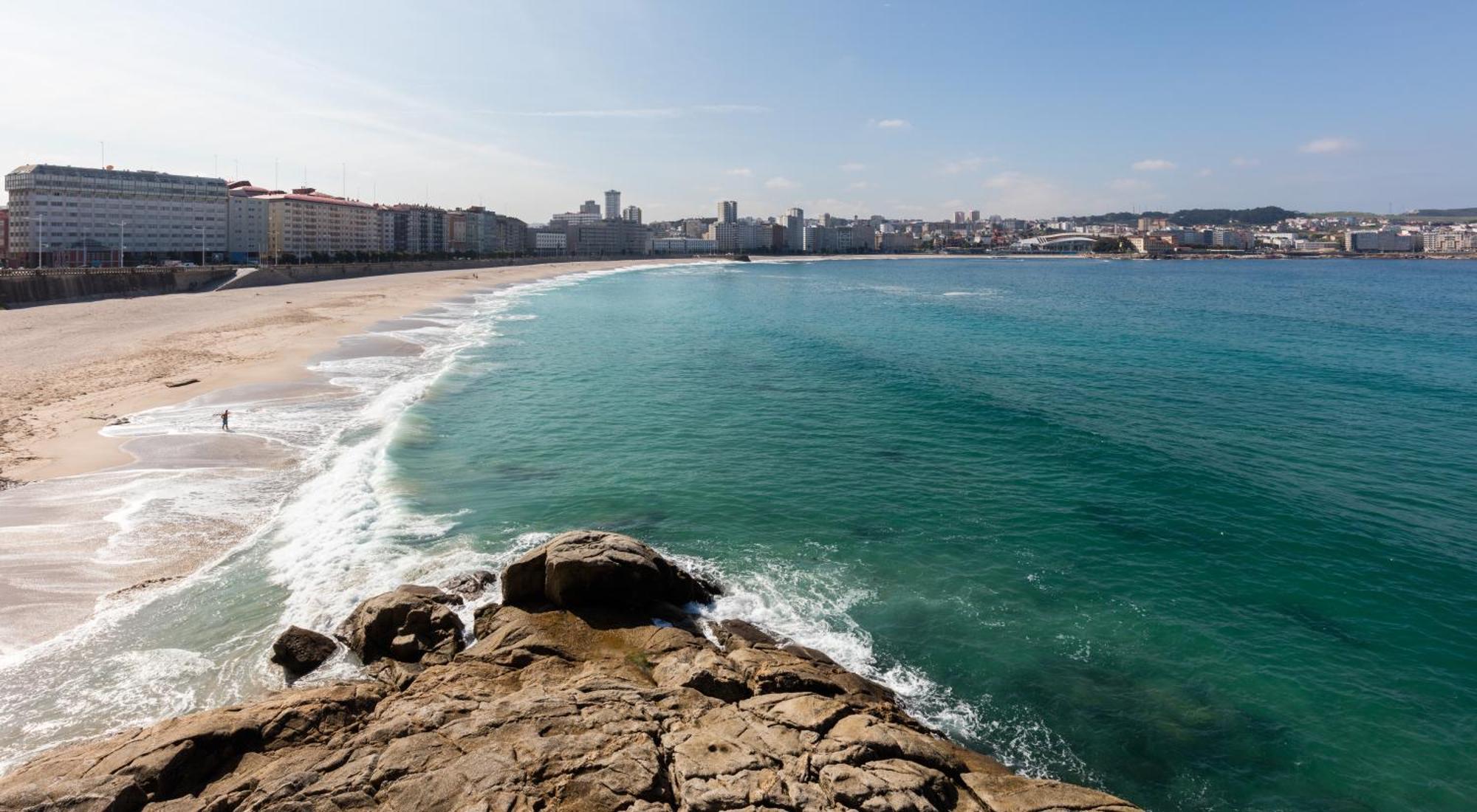 Lujoso Apartamento Centro A 3 Minutos De La Playa A Coruna Ngoại thất bức ảnh
